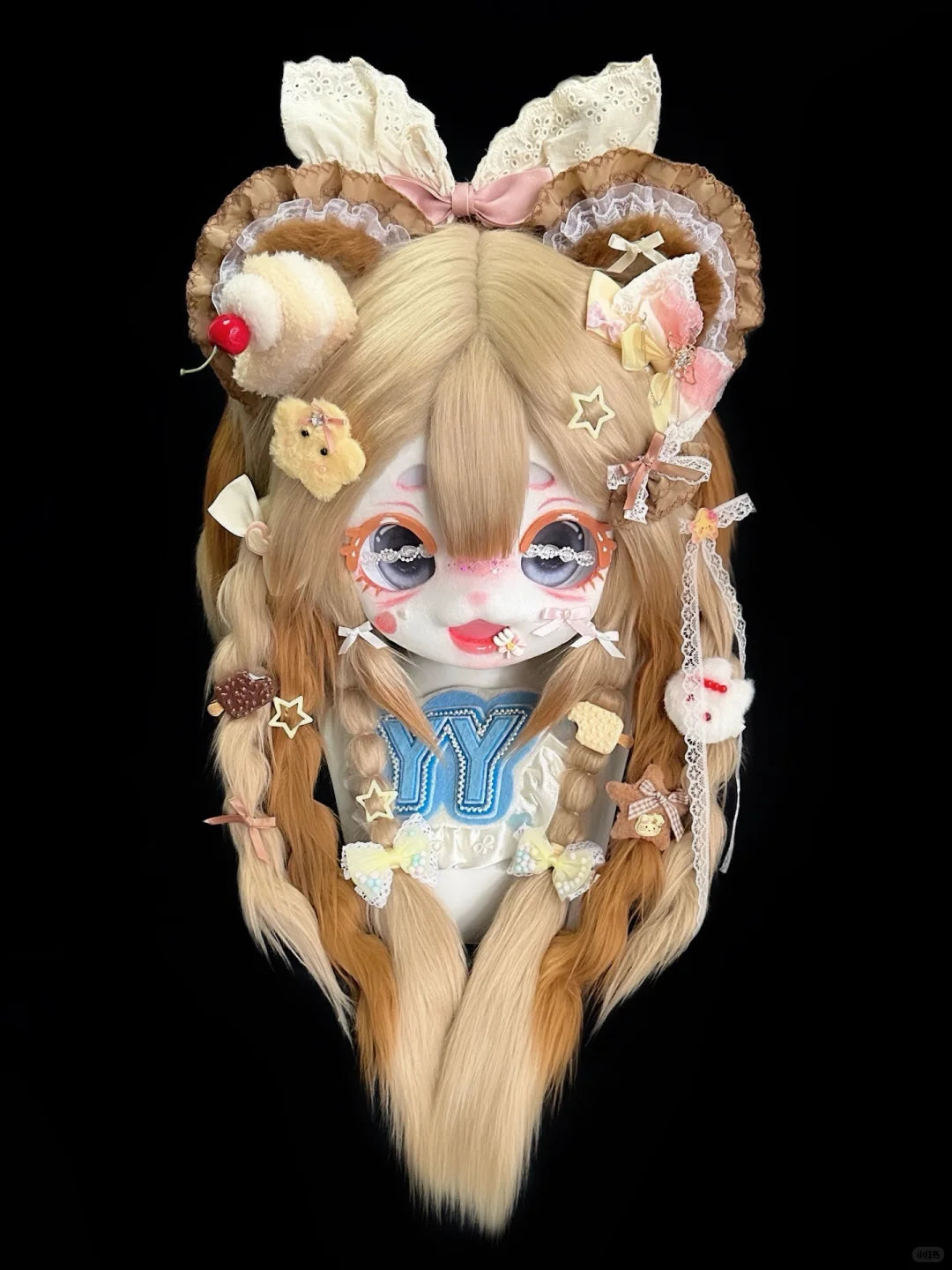 Yis Cosplay Custom Bear Kigurumi Kig Fursuit Head