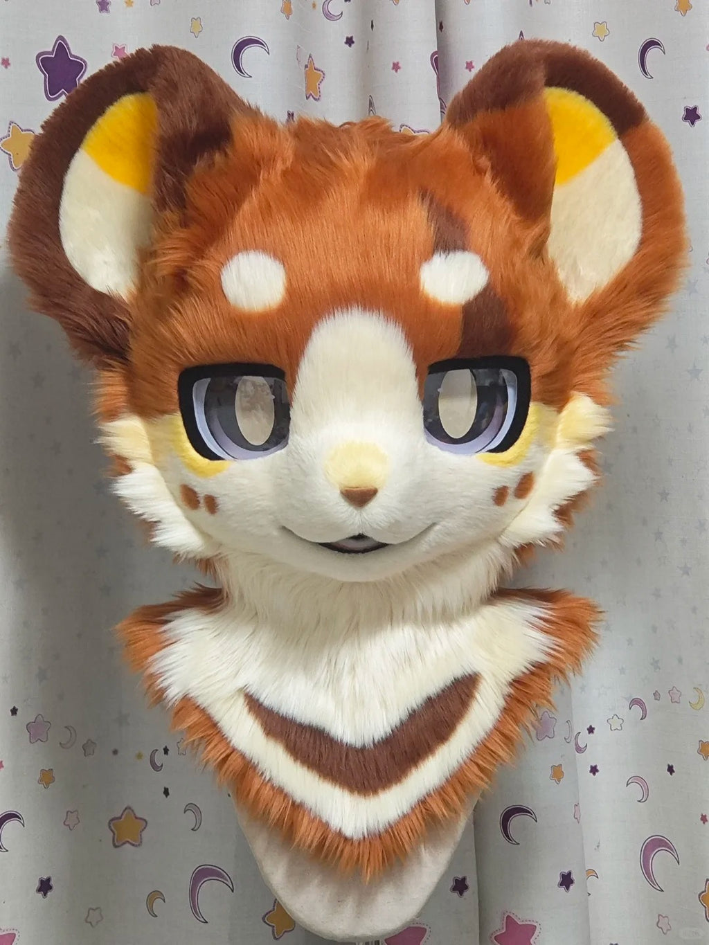 Yis Cosplay Custom Brown Bear Kemono Fursuit Head