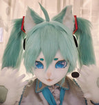 Yis Cosplay Handmade Custom Kigurumi Cat Cosplay Fursuit Head - Yiscosplay