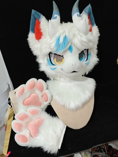 Yis cosplay Custom Kemono Dragon Fursuit Head