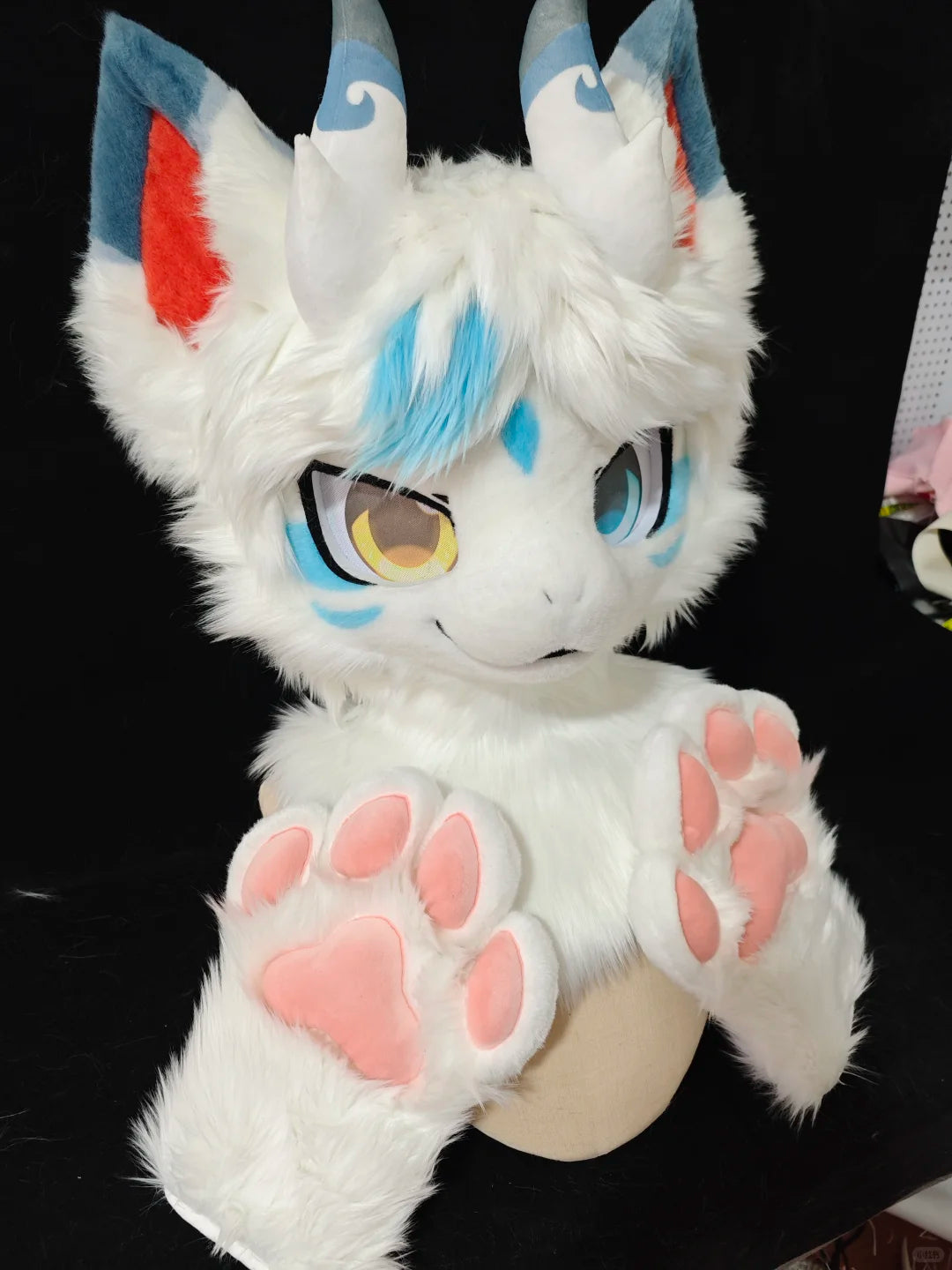 Yis cosplay Custom Kemono Dragon Fursuit Head