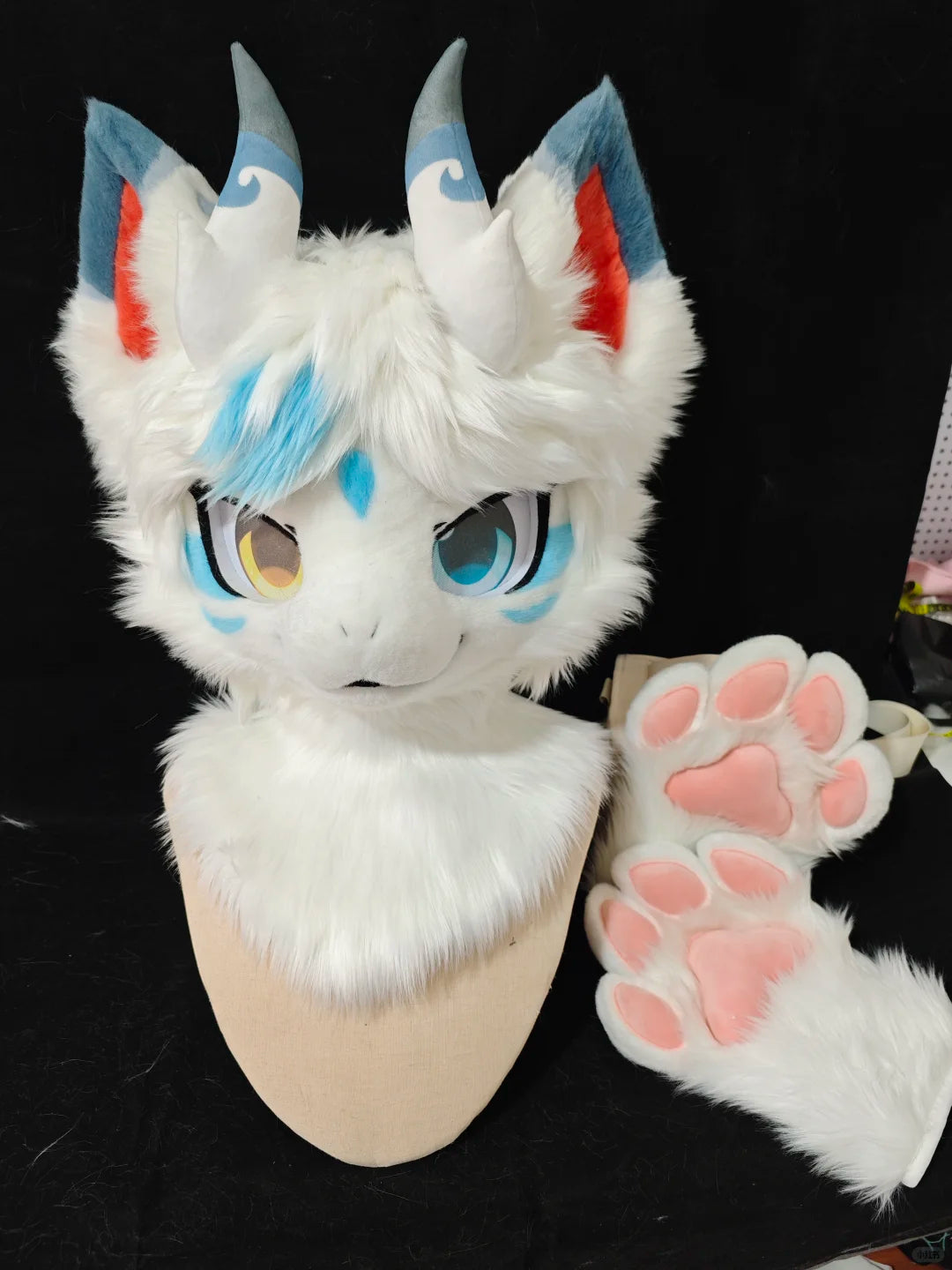 Yis cosplay Custom Kemono Dragon Fursuit Head
