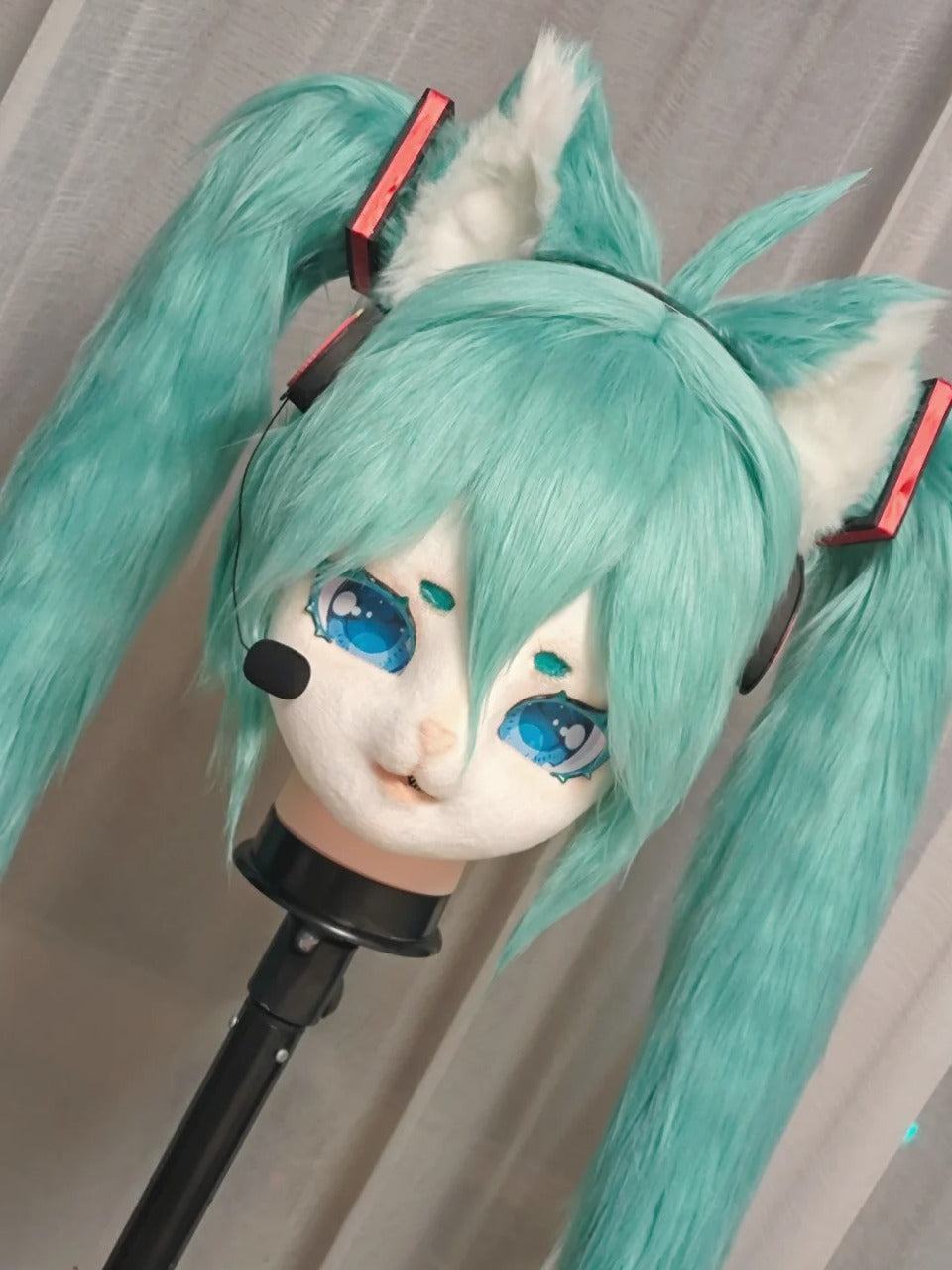 Yis Cosplay Kig Cat Cosplay Handmade Custom Fursuit Head