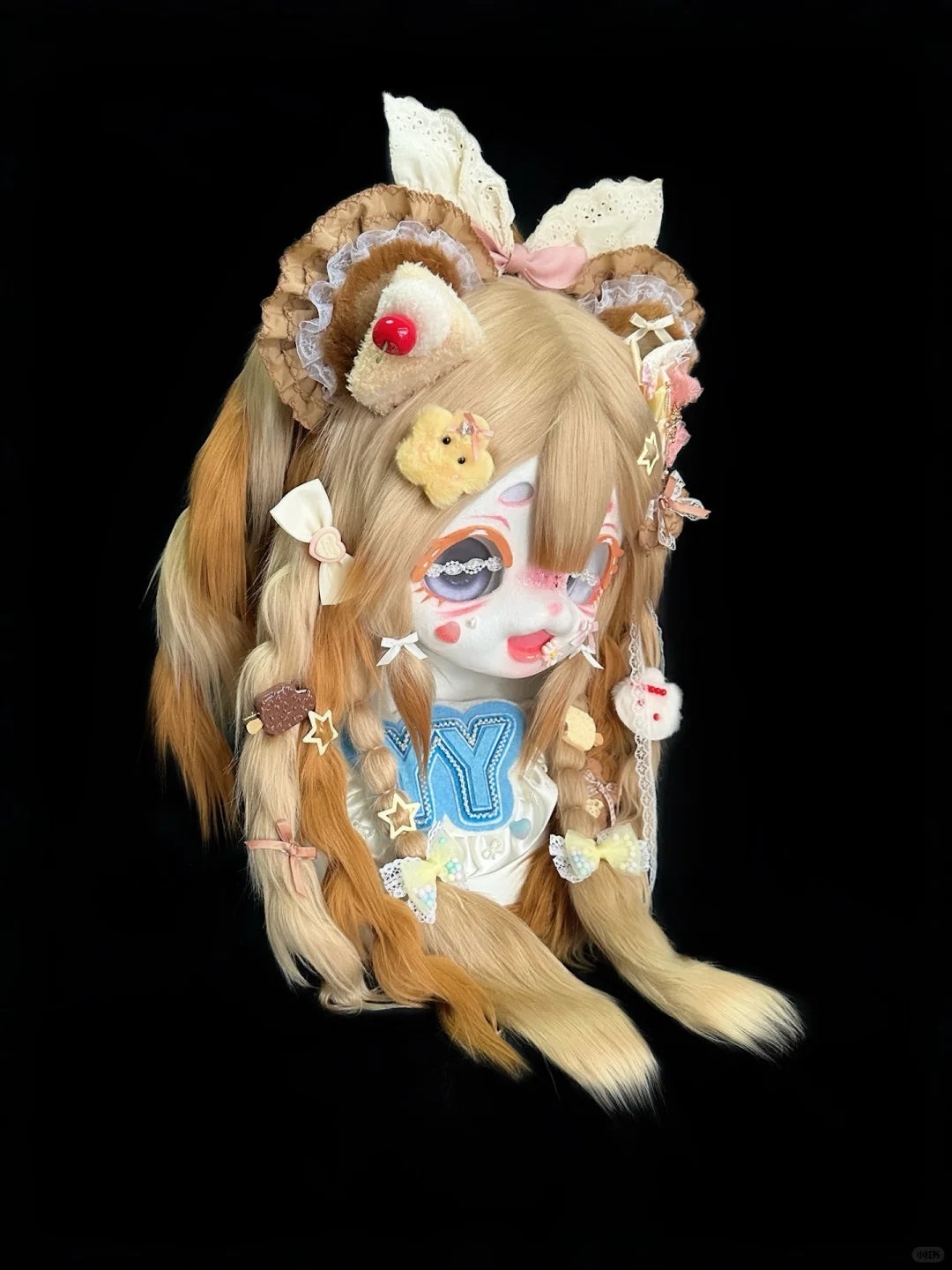 Yis Cosplay Custom Bear Kigurumi Kig Fursuit Head