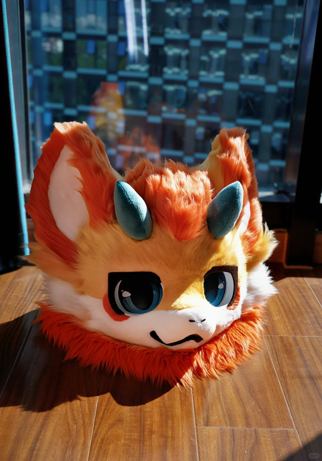 Yis Cosplay Custom Dragon Kemono Style Fursuit Head