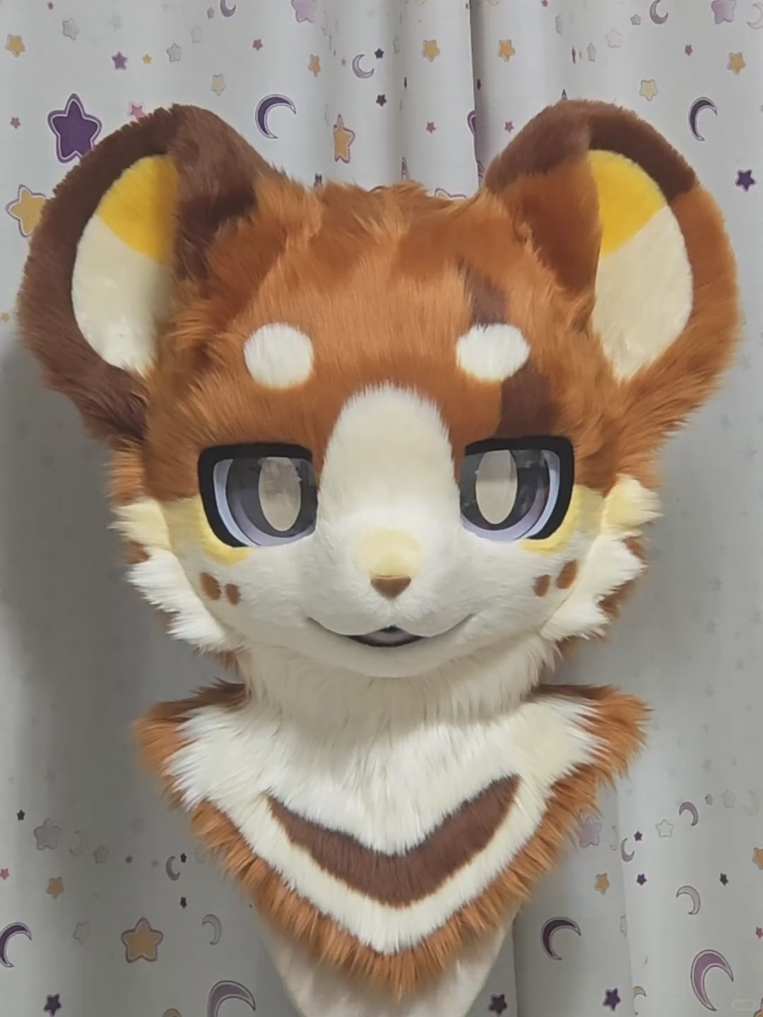 Yis Cosplay Custom Brown Bear Kemono Fursuit Head